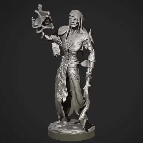 DnD Deathlock miniature