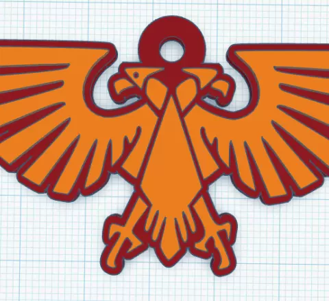 Imperial Eagle Keychain
