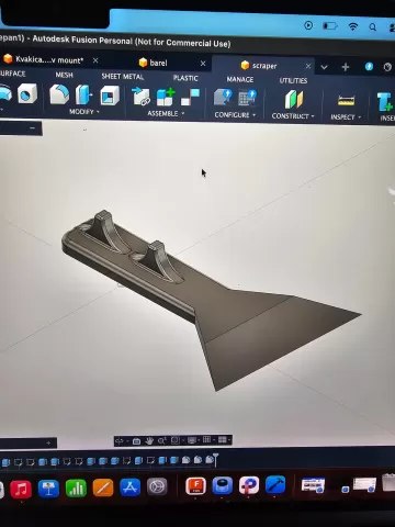 Print Bed Cleaning Tool / Scraper