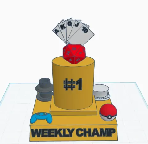 Game Night Trophy