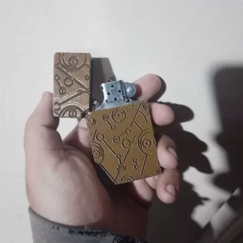zippo case -treasure planet