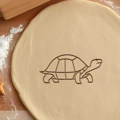 Turtle Cookie Cutter, Biscuit Cutter