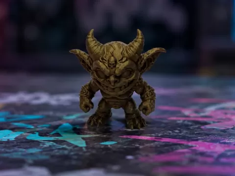 Hornkobold "Grinsfaust" Daemonische Kampfbestie