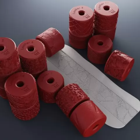 Texture Rollers Leather middle