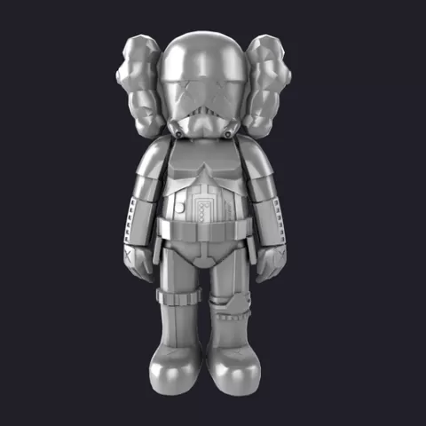 KAWS storm trooper 3D MODEL