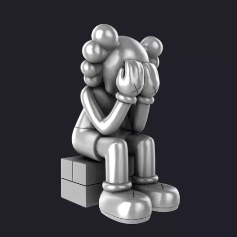 KAWS 3D MODEL