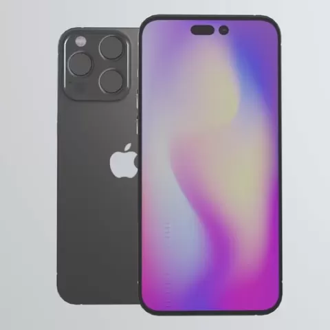 Apple iphone14 Low-poly 3D model
