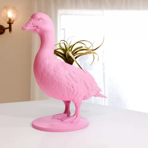 goose planter stl