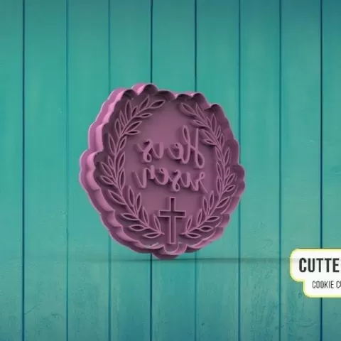 He is Risen Cookie Cutter M1