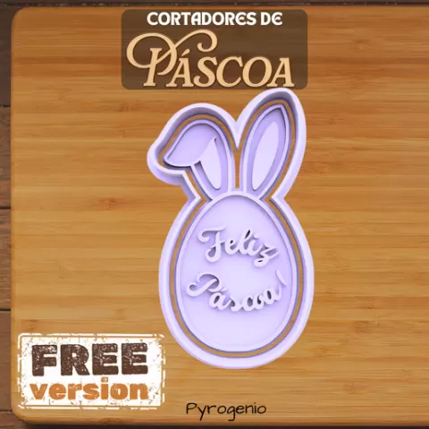 Happy Easter Cookie Cutter