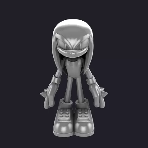Knuckles the Echidna 3D MODEL