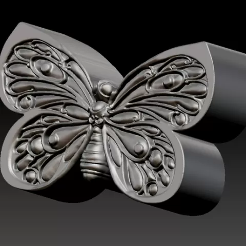 Several butterfly sizes and body