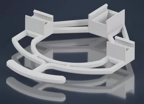Ender 3 V3 SE/KE bed handle