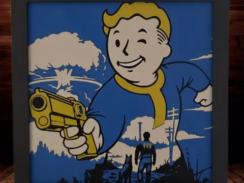 Vault Boy - Fallout - Vault 111 (Fallout 4) - 4C