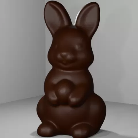 Chocolate Easter Bunny 4