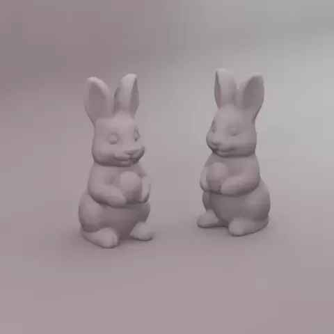Chocolate Easter Bunny 3
