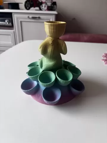 Easter bunny egg holder