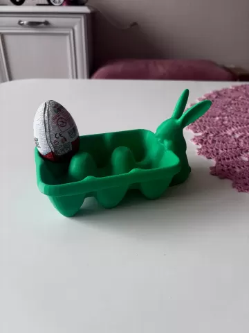 Easter bunny egg holder