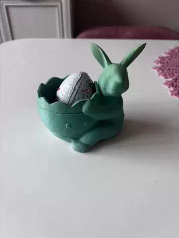 Easter bunny egg holder