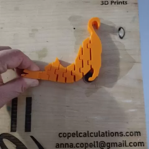 Flexi Stretching Cat STL