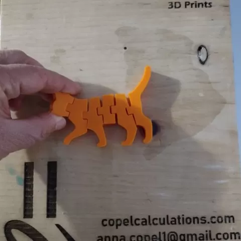 Flexi Walking Cat STL