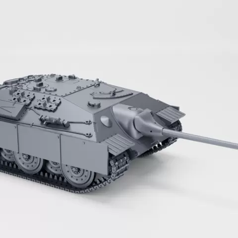 Jagdpanzer E-25 + 3 Tankmen (Germany, WW2)
