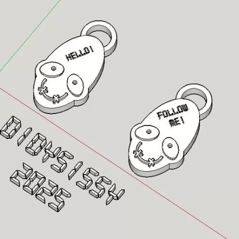 Mudokon® like keyholder