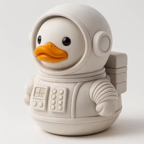 Astroduck - 3D Printable Space Explorer