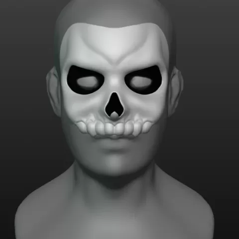 Skull Masquerade Mask