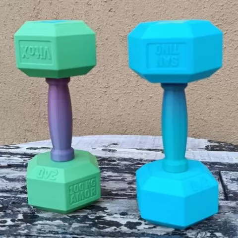 Dumbbell Rattle