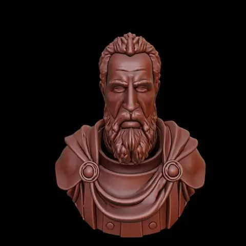 Charles V Bust