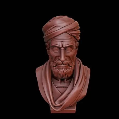 Babur Bust