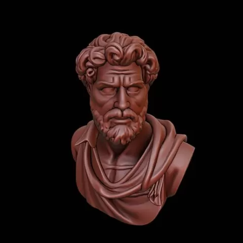 Protagoras Bust
