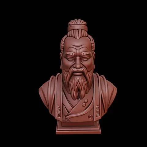Laozi Bust