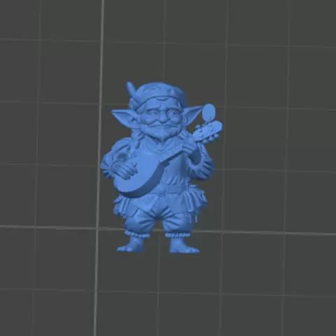 Halfling Bard by Evil painter Studios
