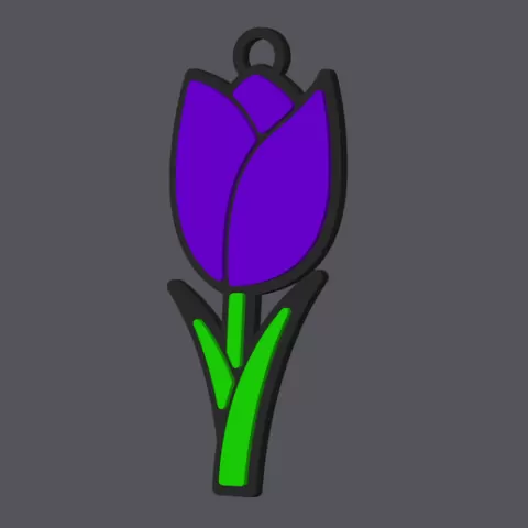 Tulip - Keychain v2