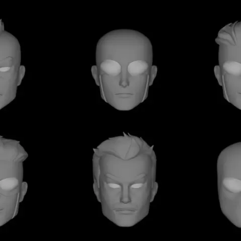 EVIL INVINCIBLE HEAD SCULPT