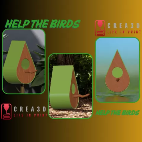 help bird easy stamp