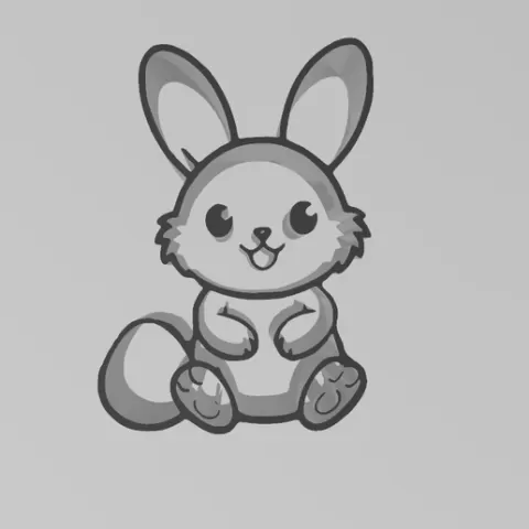 Chocolate-Easter Bunny Mold