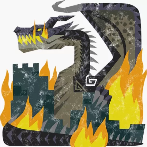 Monster Hunter Fatalis plate