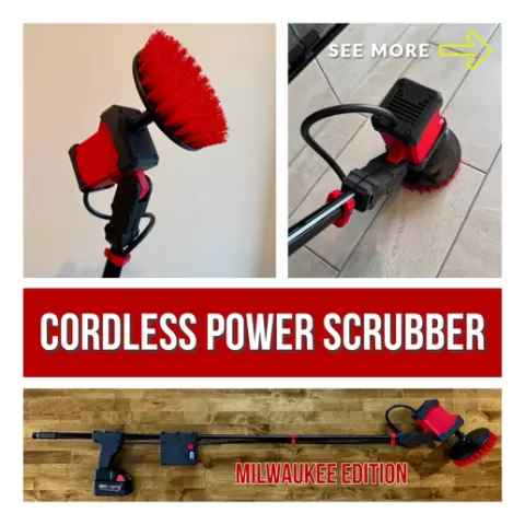 Electric Cordless Power Scrubber Brush