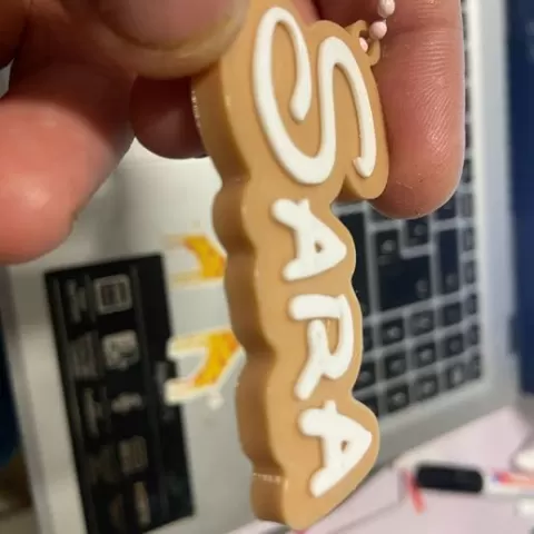 embossed key rings