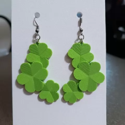 Shamrock earrings