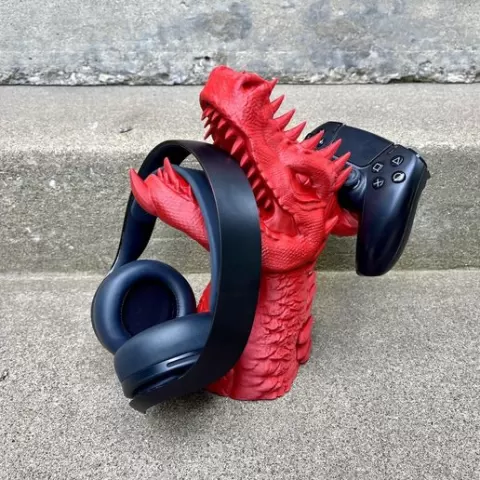 Dragon Headphone and Controller Holder