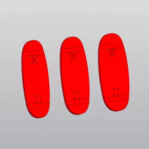 Shapes for low Fingerboard Mold