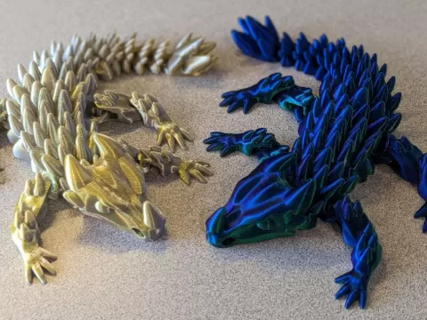 Small Baby Dragon - Articulated Dragon