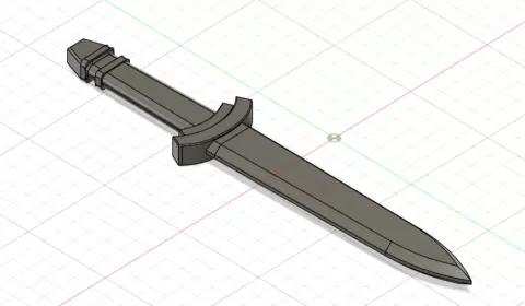 Iron Dagger Prop - Cosplay, LARP, etc.
