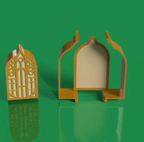 Gothic candle arc MOLD
