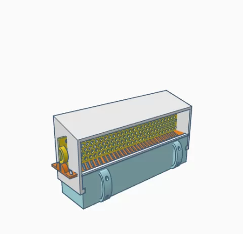 Honey bee pollen collector V2