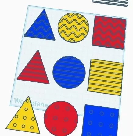Geometric Figures with Patterns